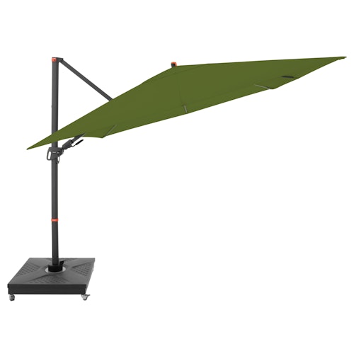 doppler Pendelschirm myZONE 280 x 280, Aluminium Anthrazit / 100 % Polyester 180 g/m²