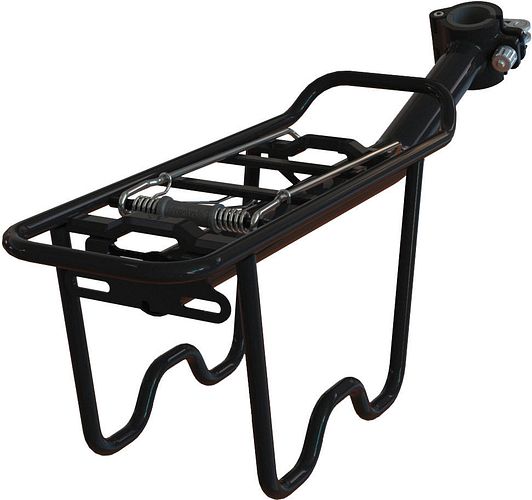 AtranVelo Gepäckträger Tour 365 BS Seatpost AVS schwarz