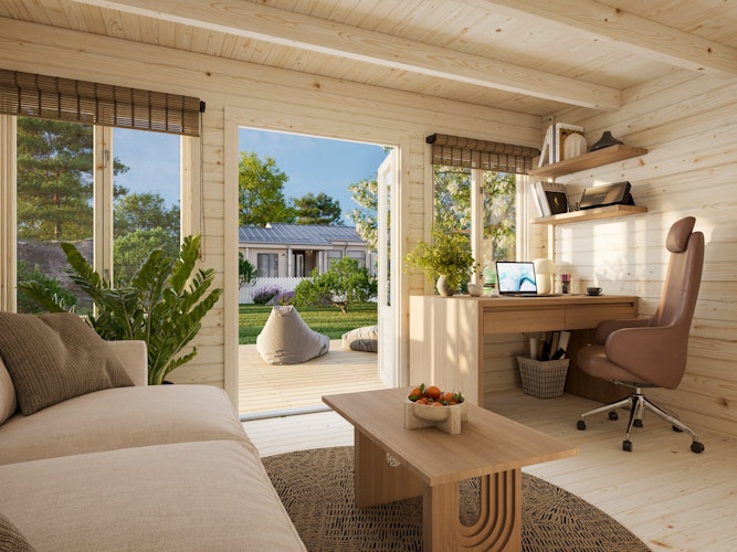 Palmako Gartenhaus Lisa 11,5 m² - 34 mm