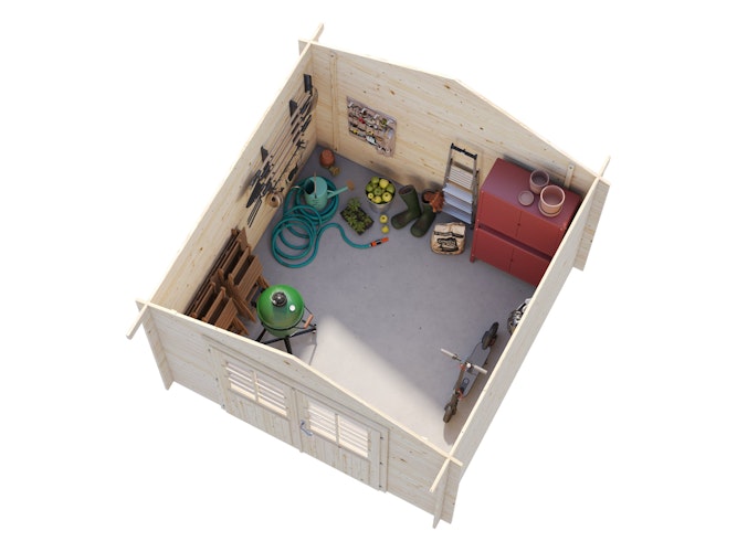 Palmako Gartenhaus Lotta 7,3 m² - 28 mm