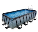 Vorschaubild EXIT rechteckiger Rahmenpool Premium mit Sandfilteranlage