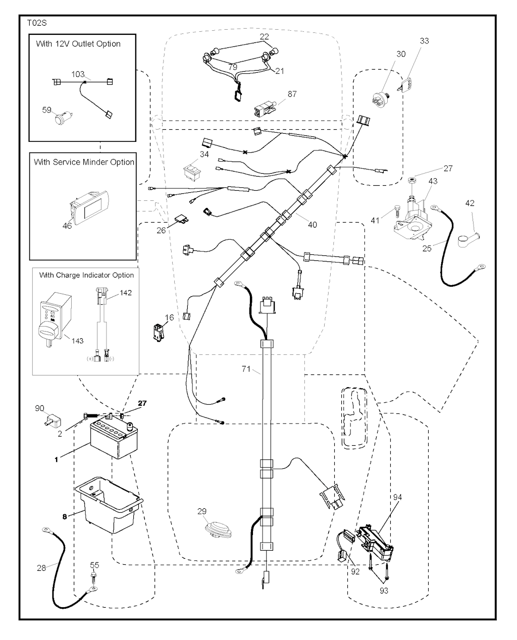 Explosionszeichnung Ersatzteile