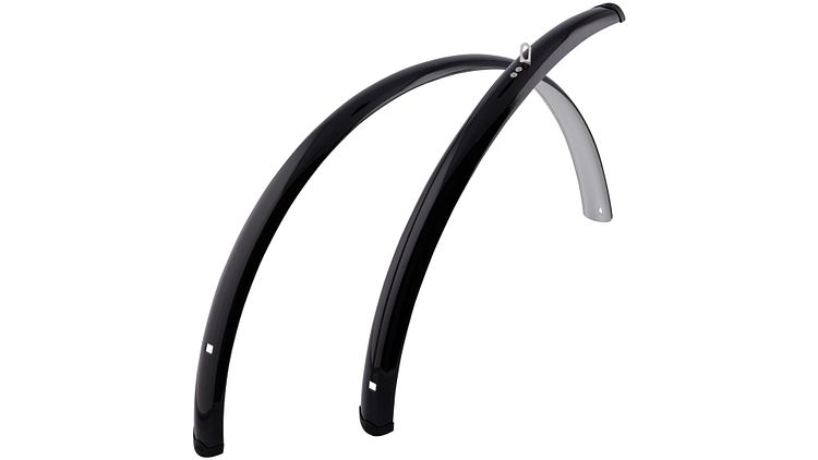 CONTEC Schutzblech-Set Splash Protect 28 Zoll schwarz 28" - 45 mm breit, schwarz glänzend