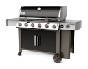 Weber Genesis II LX E-640 (GBS) Gasgrill Schwarz
