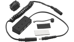 Kappa Steckdose mit Tankrucksack-Durchführung