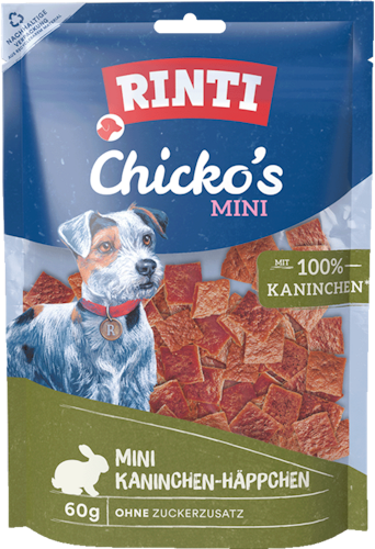 RINTI Chicko Mini Kaninchen Hundesnack
