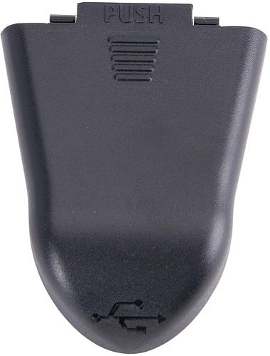 ErgoTec Abdeckkappe Vorbau-USB-Kappe schwarz