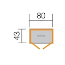 Vorschaubild Weka Balkon/Terrassenschrank 195 A