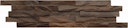 Vorschaubild INDO rustikale Holzwandverkleidung Teak Diamondwood DW1949AB Ancient brown