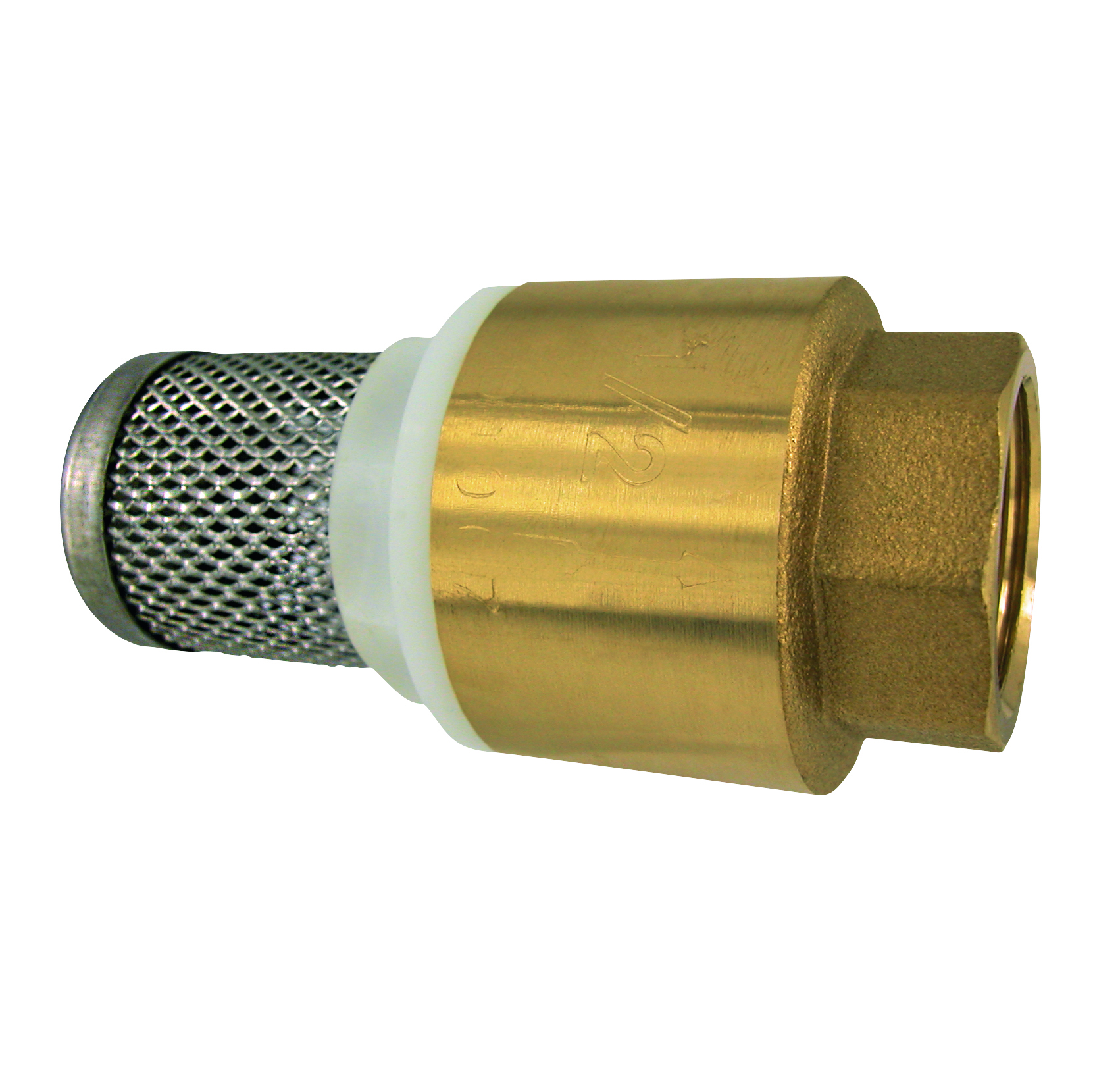 Oase Fußventil Messing federbelastet 1"