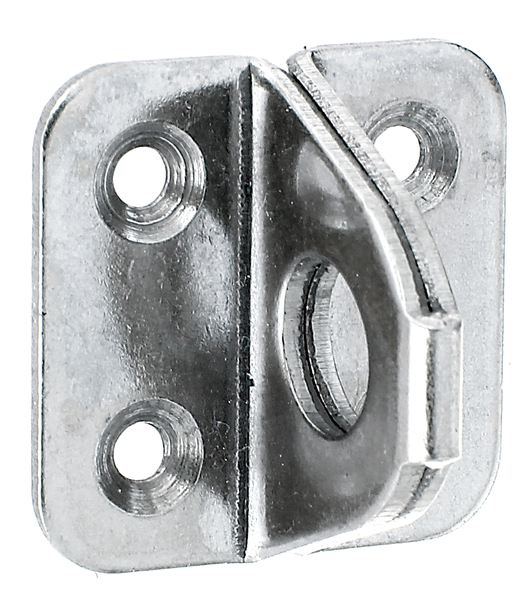 Alberts® Öse auf Platte Edelstahl LxB Platte 35x35 mm