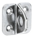 Alberts® Öse auf Platte Edelstahl LxB Platte 35x35 mm 
