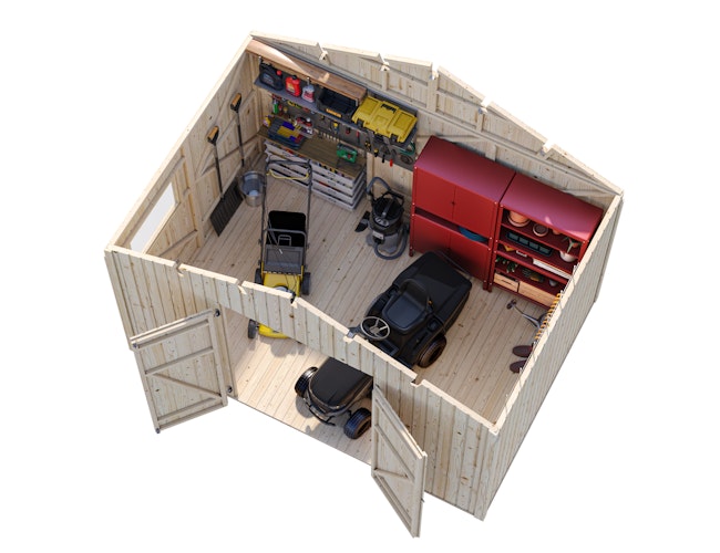 Palmako Gerätehaus Nils 8,2 m² - 16 mm