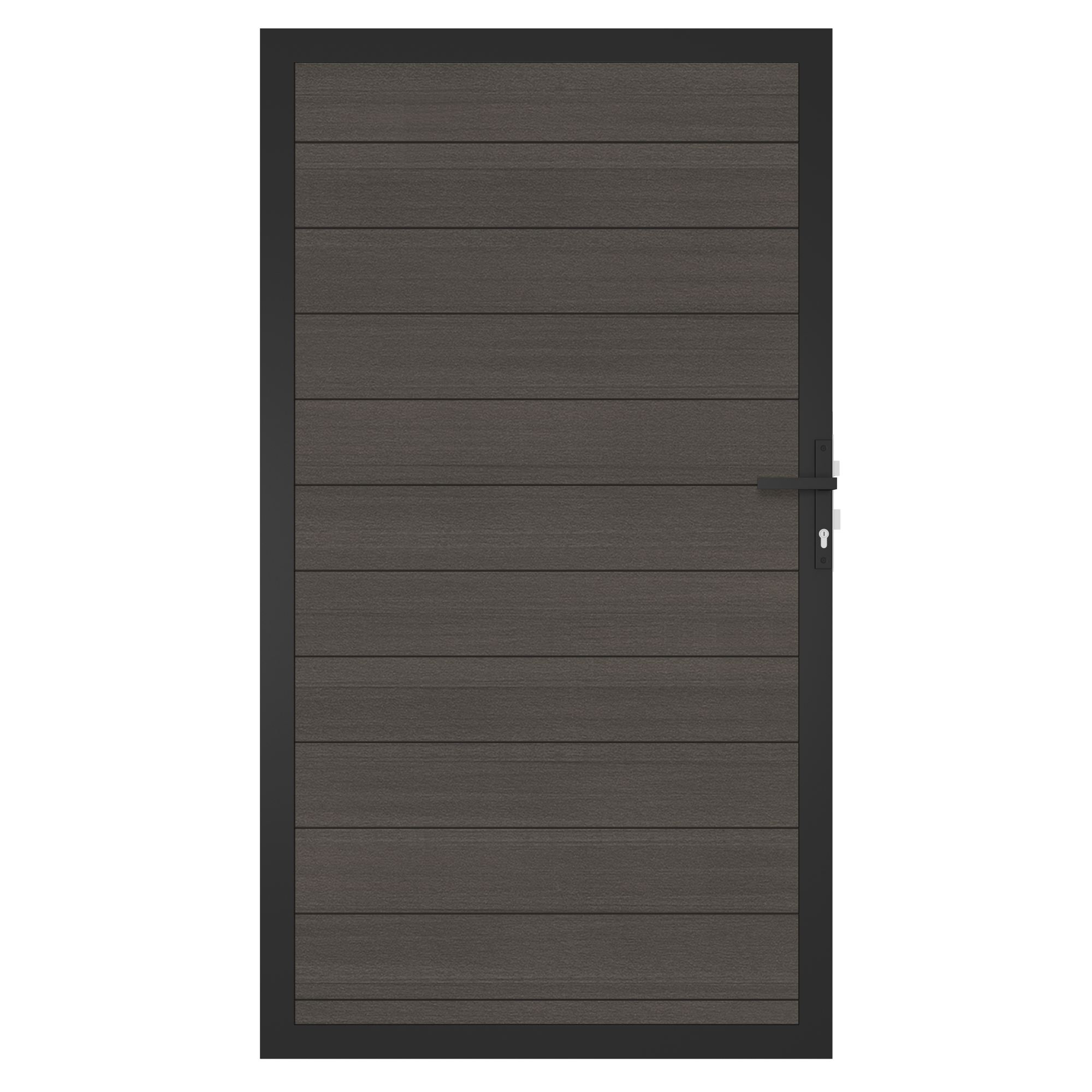 NewTechWood Portland WPC Einzeltor 1000 x 1800 mm