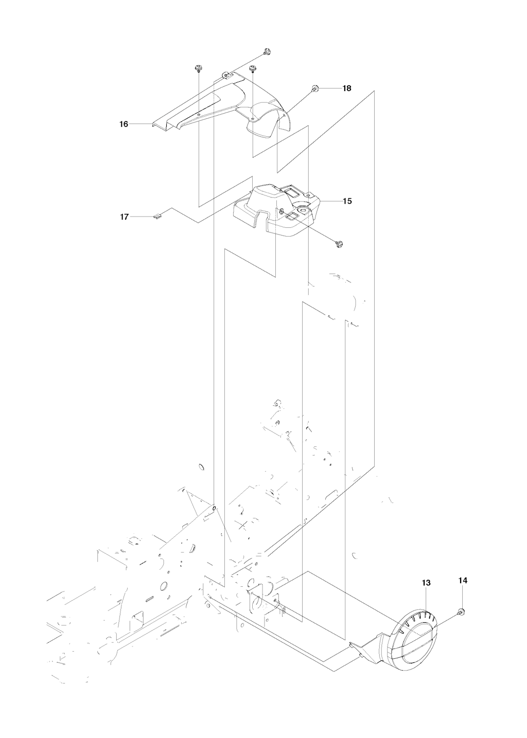 Explosionszeichnung Ersatzteile