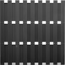 Vorschaubild T&J ELDENA WPC/ALU Sichtschutzzaun 1800 x 1800 mm