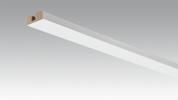 MEISTER Vierkant-Deckenabschlussleiste 2380 x 15 x 40 mm 20097 White pearl