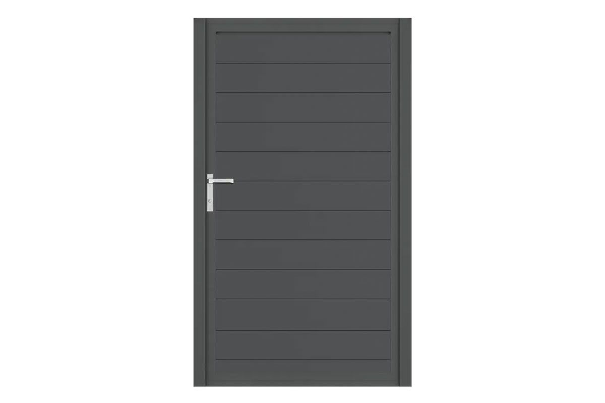 dz VIDUAL Swing Einzeltor Snap 140 x 20 mm Klickprofil