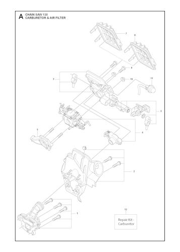 Husqvarna Kettensägen 967108401 130