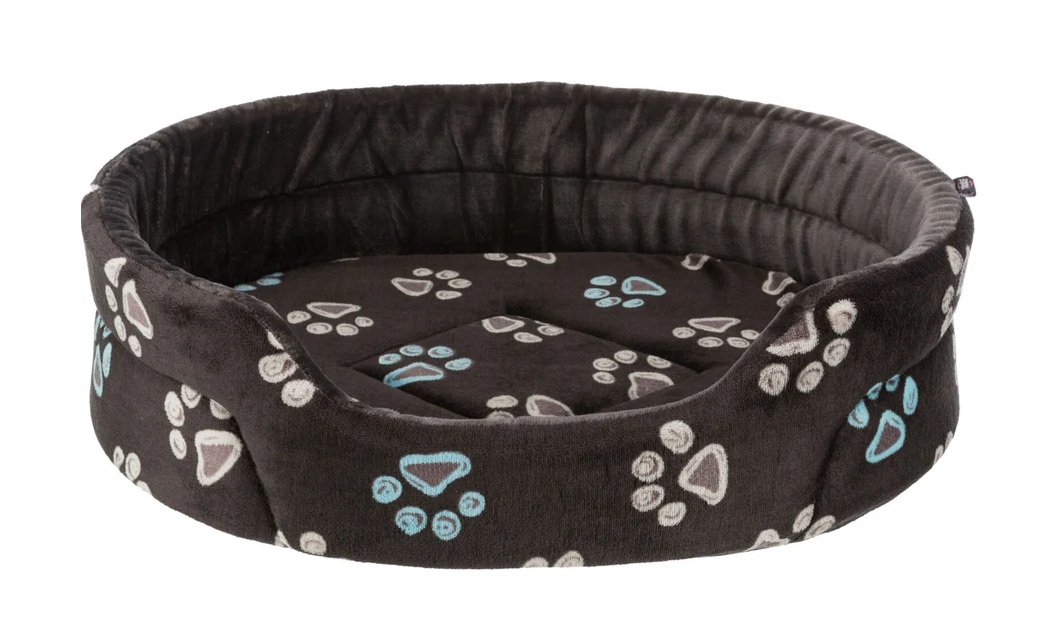 TRIXIE Bett Jimmy Soft, oval, 45 × 35 cm, taupe
