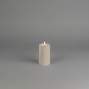 Vorschaubild Konstsmide Weihnachtsbeleuchtung LED Kerze aus Kunststoff mattschwarz batteriebetrieben 12cm