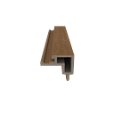 Vorschaubild NewTechWood WPC Außeneckprofil 55 x 62 x 2900 mm