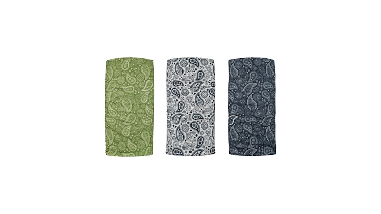 Oxford Multifunktionstuch Paisley, Multifunktionstuch "Comfy" 3er Pack, 100 % Polyester Mikrofaser