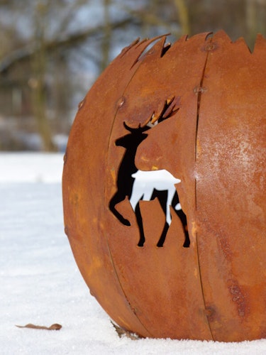 Badeko Set: Nova Hirsch (Säule, Schale & Kugel)