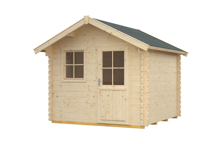 Skan Holz 28 mm Blockbohlenhaus Porto