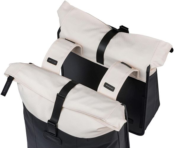 Basil Doppeltasche Vive 35 l schwarz/beige scharz / cremefarben