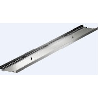 ACO Profiline Holzterrassenrinne stahl verzinkt 3 cm