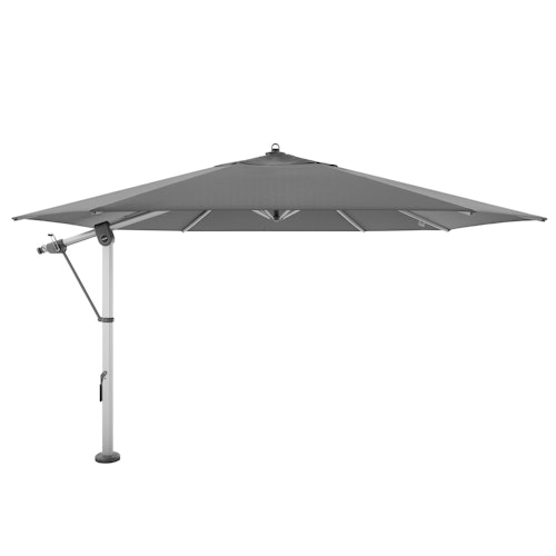 doppler Pendelschirm EXPERT 400 Side, Aluminium Silber / 100 % Polypropylen 220 g/m²