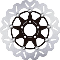 Galfer Bremsscheibe DF314, schwarz/silber