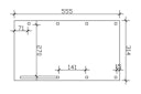 Vorschaubild Skan Holz Carport Friesland 314x555 cm inkl. 1 Einfahrtsbogen Sparset 5