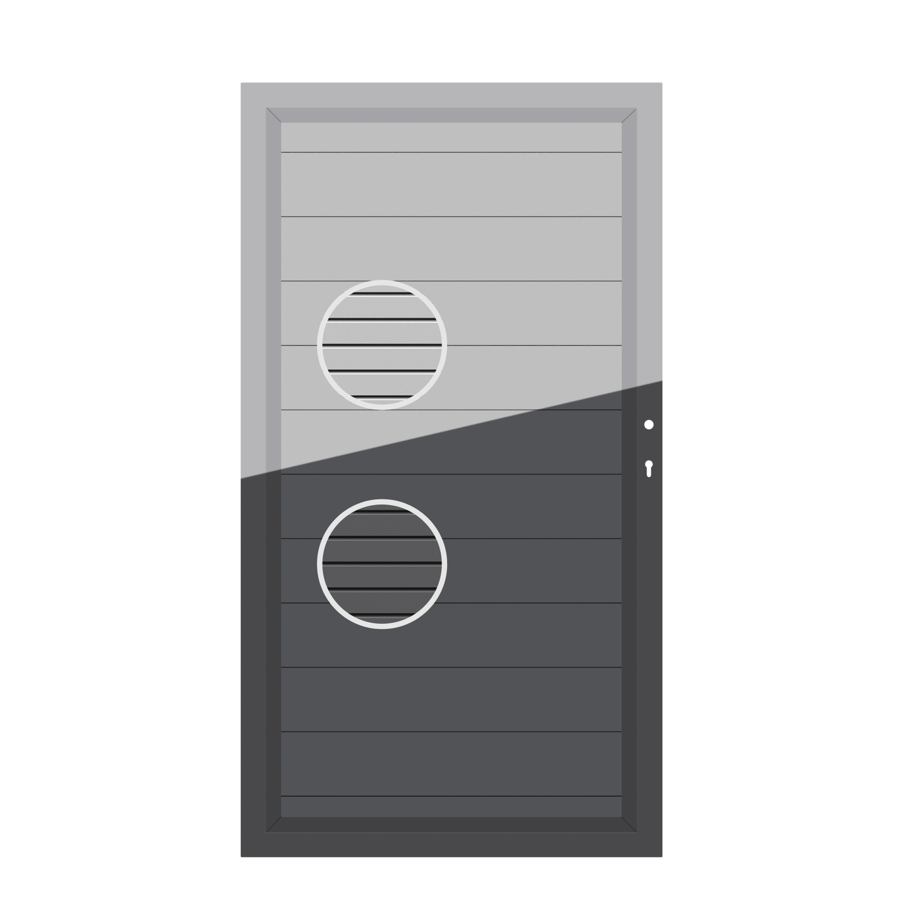 TraumGarten SYSTEM/DESIGN Alu Einzeltor auf Maß