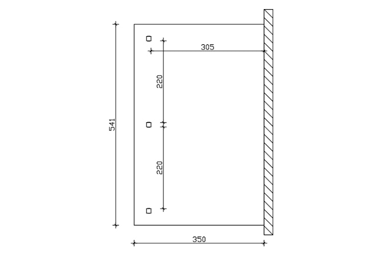 Skan Holz Terrassenüberdachung Bormio - Leimholz Aktionsangebot mit Dachplatten in bronze