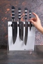 Vorschaubild DICK Acryl-Messerblock 4 Knives 1905 weiss 4-teilig