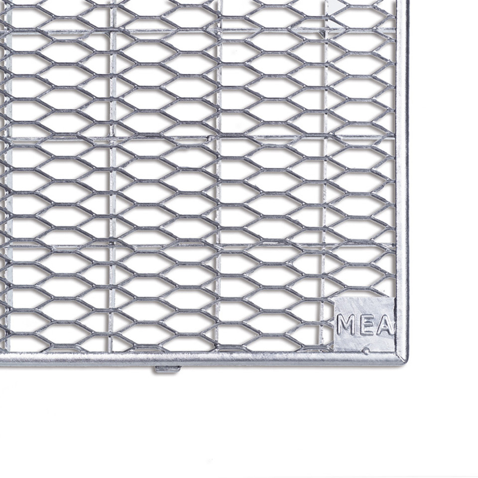 MEA Lüftungsschacht Gitterrost für Lüftungsschacht-Streckmetall - begehbar