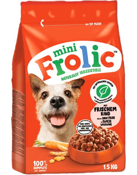 Frolic 1,5kg Mini Beutel Rind