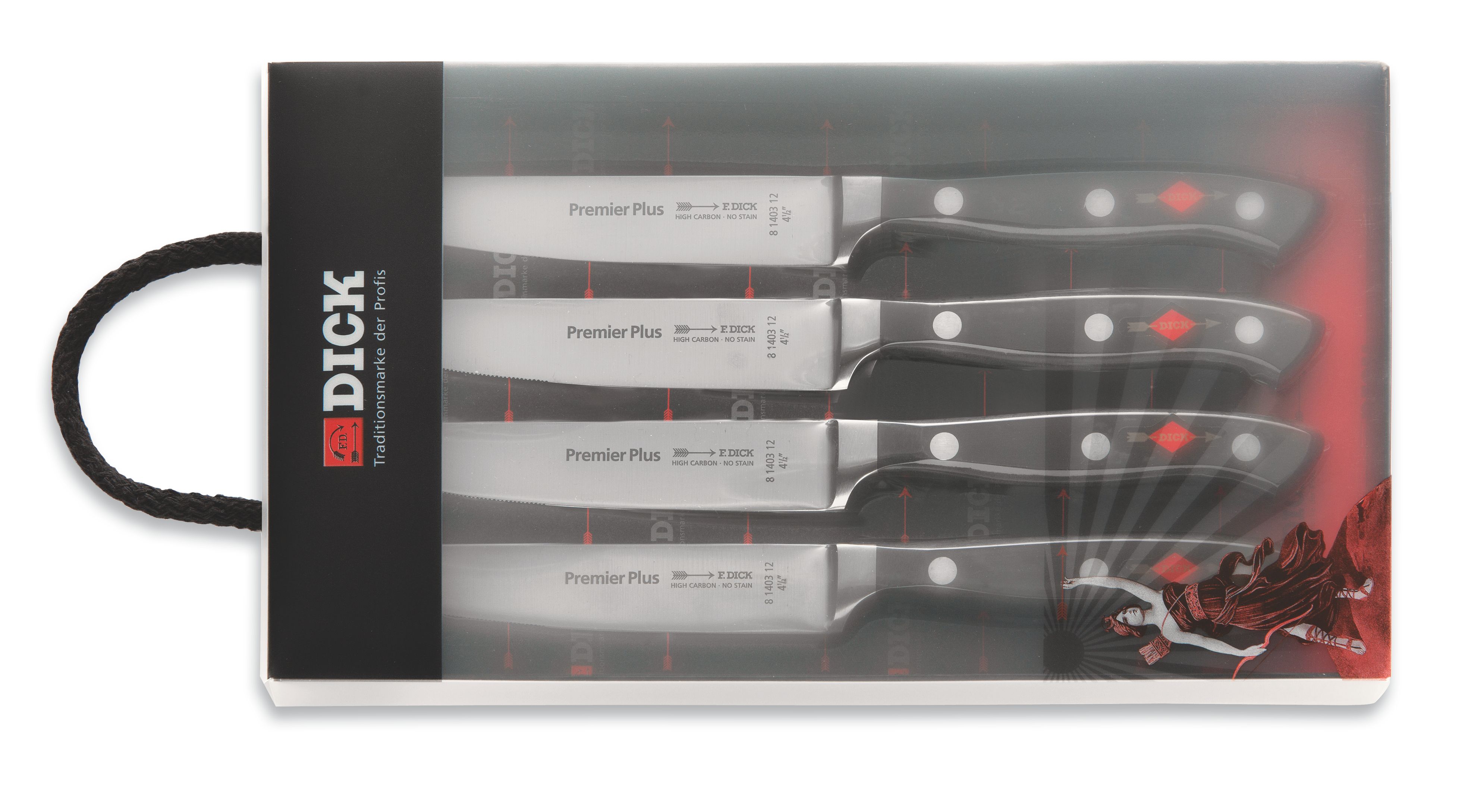 DICK Steakmesser Set PREMIER PLUS 4-teilig