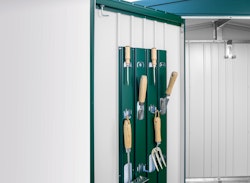 Biohort Plastikhaken für Tür-Innenseite Gerätehaus Europa und Geräteschrank (1 Haken, X4000405)