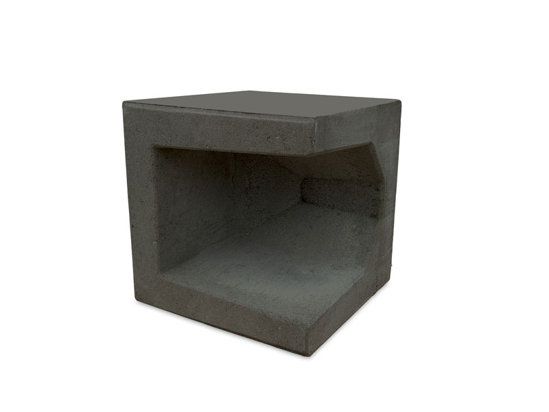 Diephaus Gestaltungselement-ECKE ANTHRAZIT 40/40/40 CM