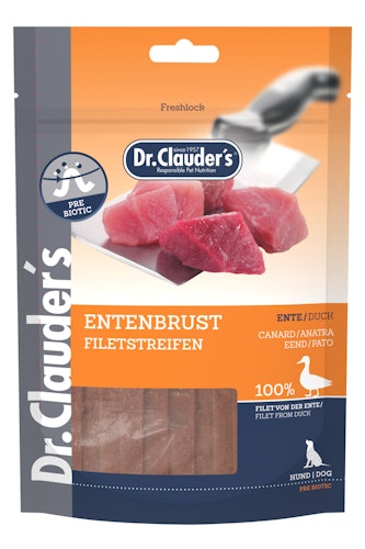 Dr. Clauder's Functional Soft Dried Strips 80 Gramm Hundesnack