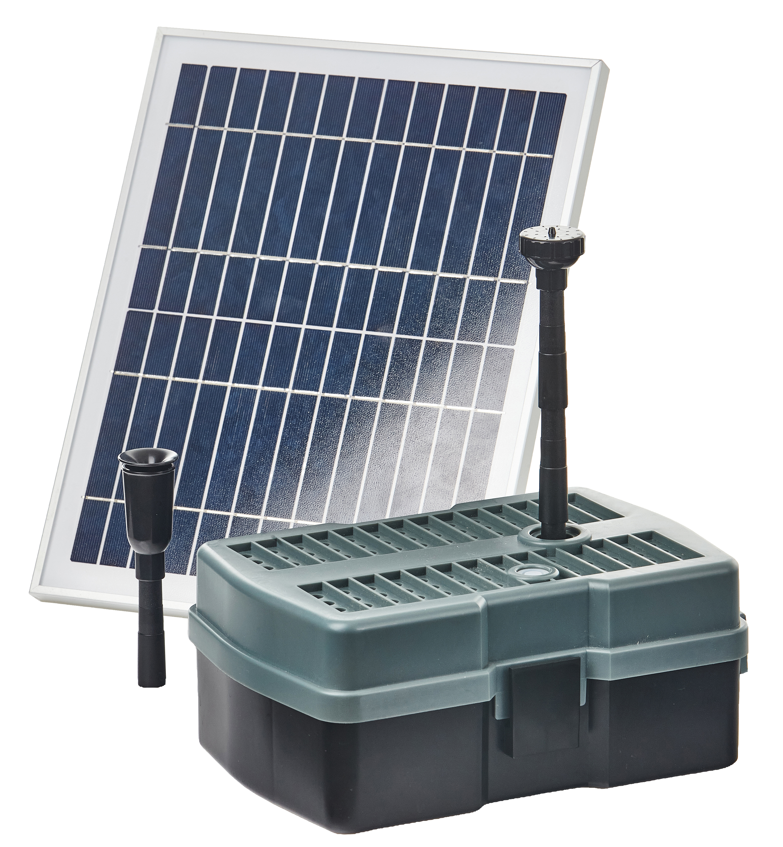 Heissner Unterwasserfilter-Set mit Wasserspielpumpe - 600L/h - 5W UVC 