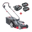 Vorschaubild AL-KO 18 V BOSCH HOME AND GARDEN COMPATIBLE Akku-Rasenmäher 3.22 Li Easy inkl. 2 Akkus und Ladegerät