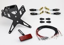 Vorschaubild PROTECH Komplett-Set Plug and Play Kennzeichenhalter mit 4 LED-Blinkern X-SHAPE