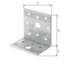 Vorschaubild Alberts® Winkelverbinder 40x60x60 mm