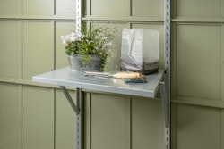 Hörmann Regalhalter-Set lang für Gerätehaus Berry (2 Stück) 194,6 cm