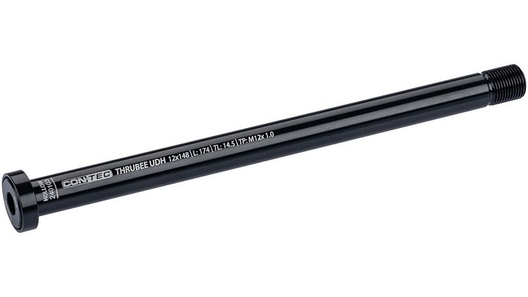 CONTEC Hinterradsteckachse Thrubee UDH 174 mm schwarz