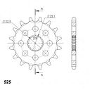 Vorschaubild Supersprox Ritzel 525 17Z